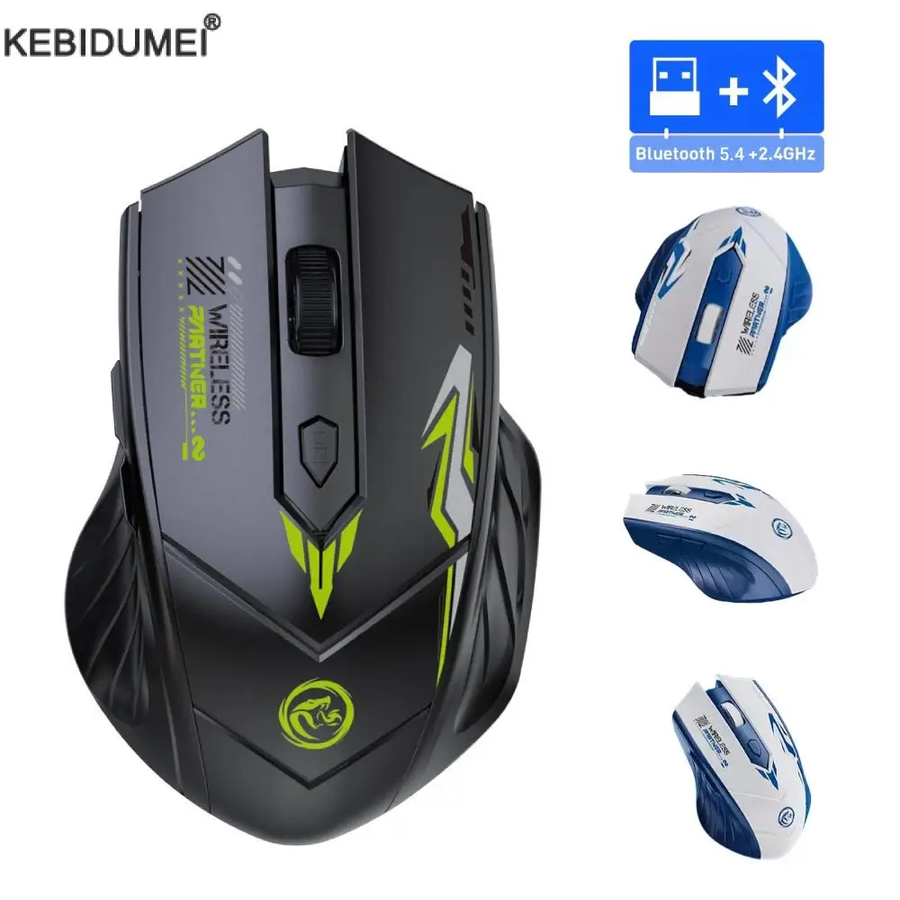 Перезаряжаемая беспроводная мышь 2,4 ГГц, игровая компьютерная Bluetooth-мышь, эргономичные геймерские мыши 1600 точек на дюйм для ПК, офиса, ноутбука
Перезаряжаемая беспроводная мышь 2,4 ГГц, игровая компьютерная Bluetooth-мышь, эргономичные геймерские мыши 1600 точек на дюйм для ПК, офиса, ноутбука