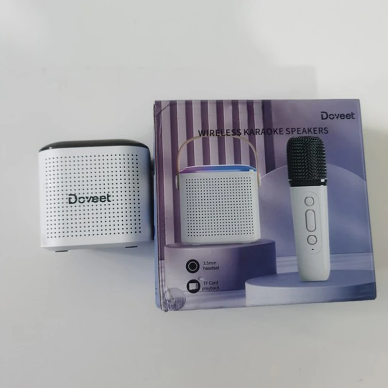 Doveet Portable Outdoor Wireless Bluetooth Speaker with Karaoke Microphone
Doveet Portable Outdoor Wireless Bluetooth Speaker with Karaoke Microphone