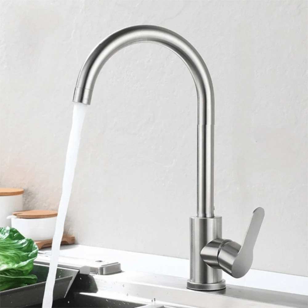 Rotatable Kitchen Faucet Adjustable Mode Universal Cold Hot Water Tap Faucet Stainless Steel Deck Mounted Kitchen Water Tap
Rotatable Kitchen Faucet Adjustable Mode Universal Cold Hot Water Tap Faucet Stainless Steel Deck Mounted Kitchen Water Tap