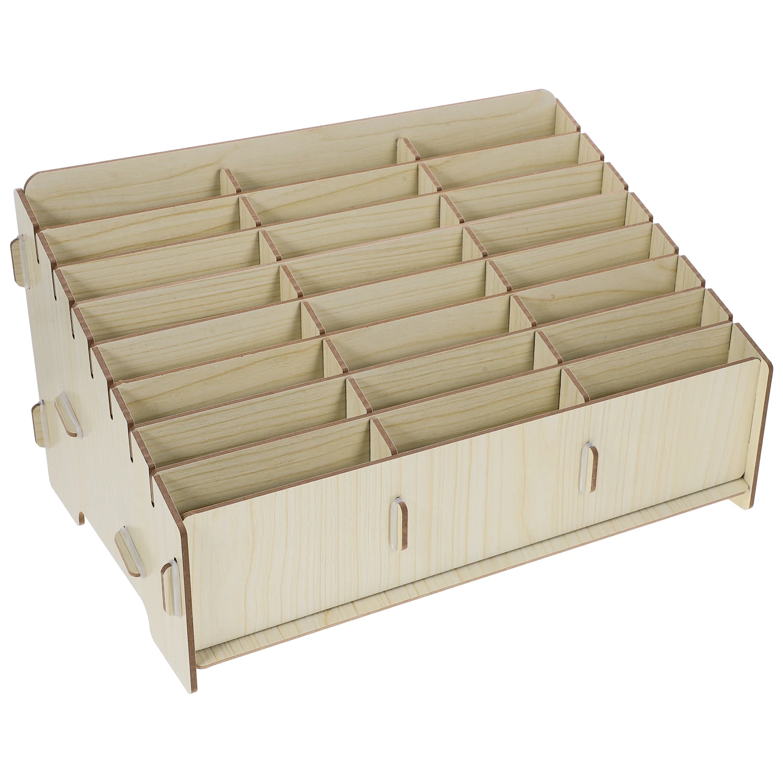 Multifunctional Wooden Cell Phone Storage Box Desktop Organizer For Classroom Desks With Multiple Grids Smooth Polishing
Multifunctional Wooden Cell Phone Storage Box Desktop Organizer For Classroom Desks With Multiple Grids Smooth Polishing