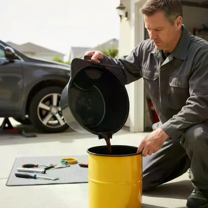 8 Liter Oil Change Equipment Portable Car Oil Pan Filling Plastic Oil Drain Pan Prevents Spills Leak-Proof Car Repair Tool
8 Liter Oil Change Equipment Portable Car Oil Pan Filling Plastic Oil Drain Pan Prevents Spills Leak-Proof Car Repair Tool