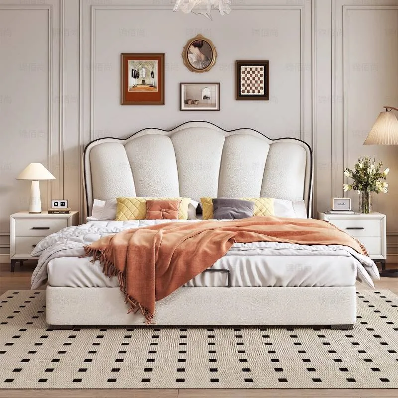 Design Air Double Bed Mattress Upholstered Single Headboards Double Bed Monster Queen Camas De Dormitorio Furniture
Design Air Double Bed Mattress Upholstered Single Headboards Double Bed Monster Queen Camas De Dormitorio Furniture