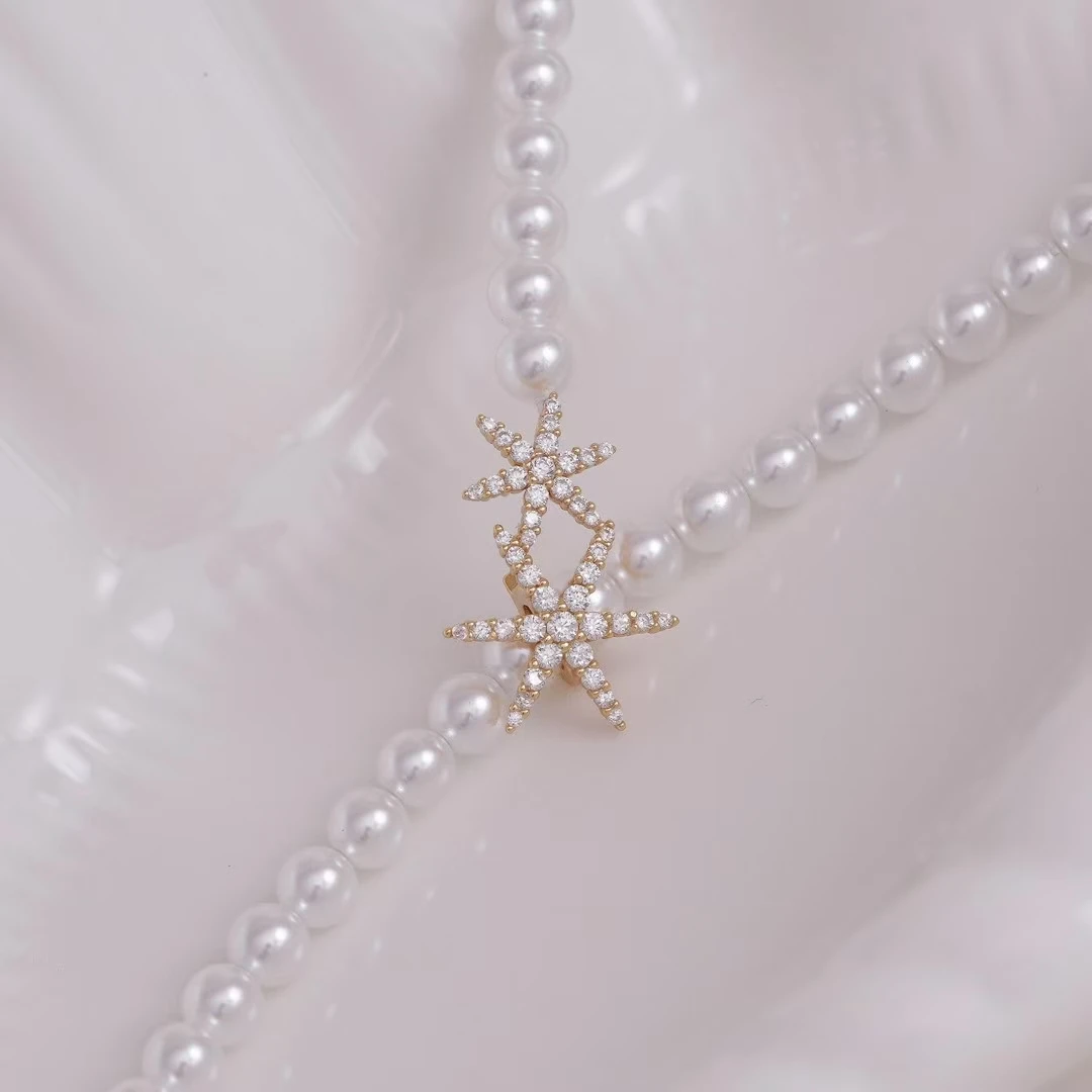 Star Shape 925 Sterling Silver Necklace Bracelet Clasps and Hooks Jewelry Accessory Parts Settings for 5-6mm Pearls 3pcs/lot
Star Shape 925 Sterling Silver Necklace Bracelet Clasps and Hooks Jewelry Accessory Parts Settings for 5-6mm Pearls 3pcs/lot