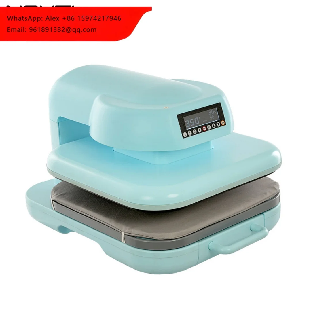Novelsub Intelligent Heat Press Machine Sublimation T-Shirts 38x38cm Transfer Size A4 Compatible Green Color Auto 110V/220V USB
Novelsub Intelligent Heat Press Machine Sublimation T-Shirts 38x38cm Transfer Size A4 Compatible Green Color Auto 110V/220V USB