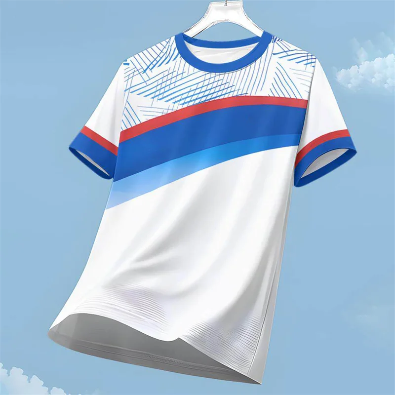Men's Running T Shirt Outdoor Badminton Tennis Sprotswear Casual O-neck Loose Short Sleeve Tees Summer Quick Dry Breathable Tops
Men's Running T Shirt Outdoor Badminton Tennis Sprotswear Casual O-neck Loose Short Sleeve Tees Summer Quick Dry Breathable Tops