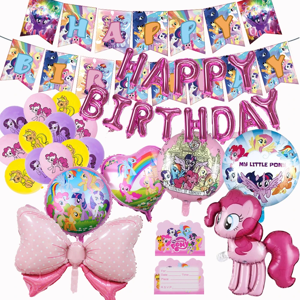 My Little Pony themed children's birthday party supplies, girls' first birthday tablecloth, tableware, paper cups, flag-raising
My Little Pony themed children's birthday party supplies, girls' first birthday tablecloth, tableware, paper cups, flag-raising