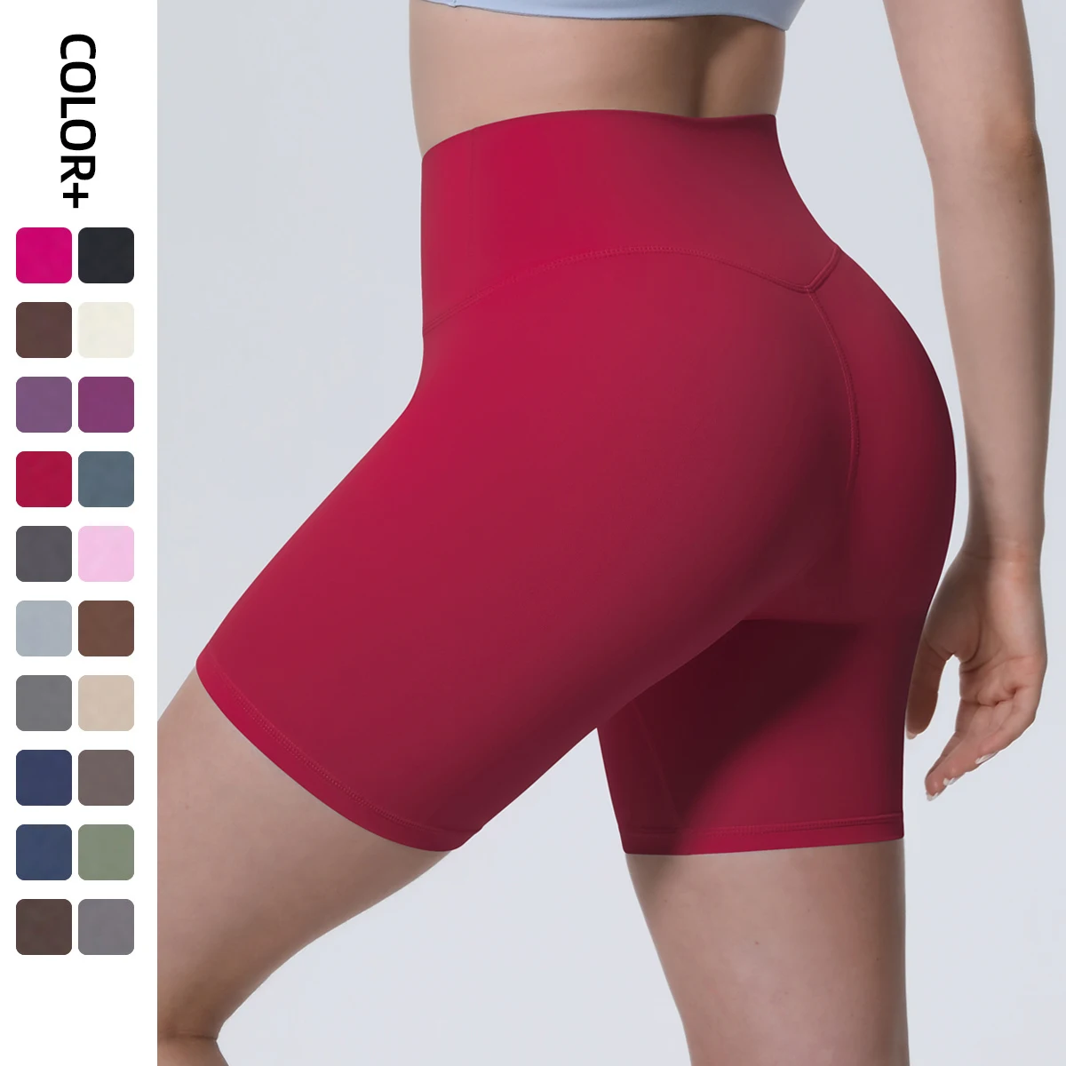 Шорты для йоги Rooftrellen с высокой талией, персикового цвета, быстросохнущие, женские, летние, для спортзала, с высокой эластичностью, для фитнеса и бега
Шорты для йоги Rooftrellen с высокой талией, персикового цвета, быстросохнущие, женские, летние, для спортзала, с высокой эластичностью, для фитнеса и бега