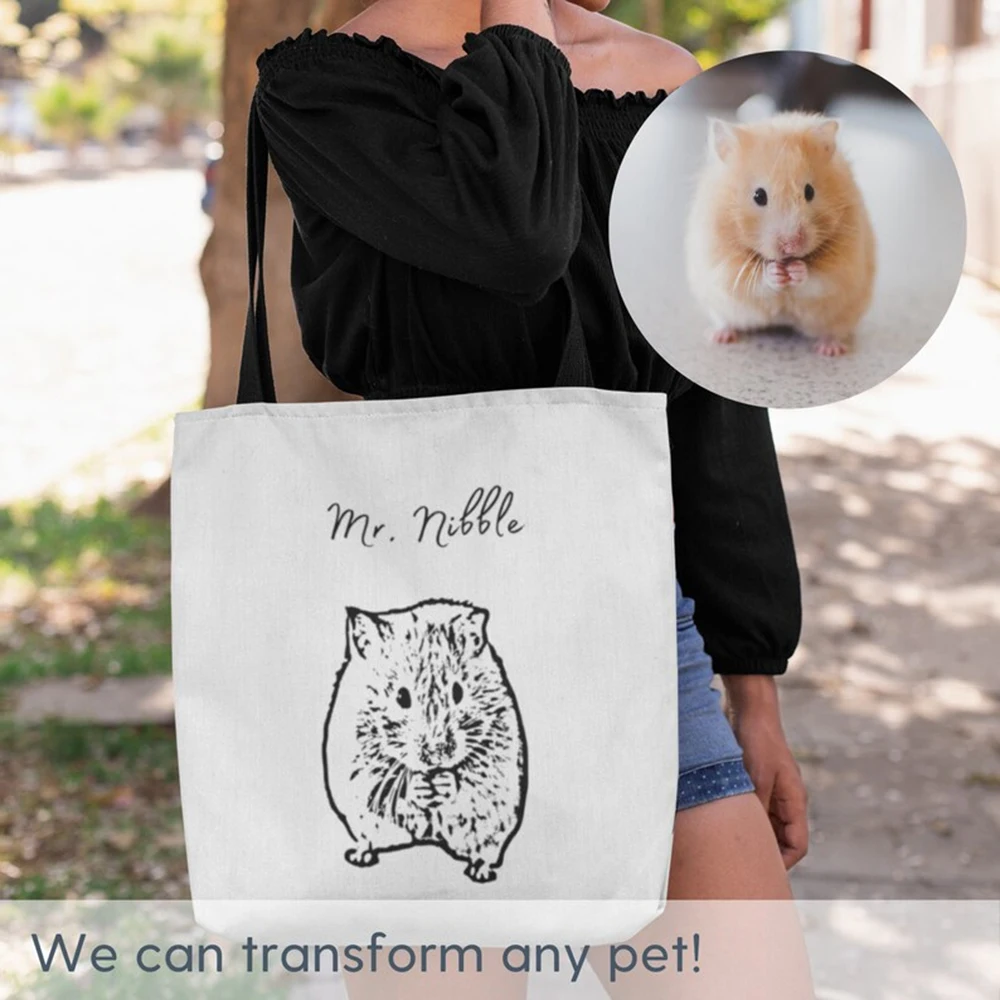 Canvas Tote Bag Personalized Custom Cotton Shopping Bag Pet Photo Print Name Tote Bag Reusable Dog Cat Travel Bag Gift
Canvas Tote Bag Personalized Custom Cotton Shopping Bag Pet Photo Print Name Tote Bag Reusable Dog Cat Travel Bag Gift