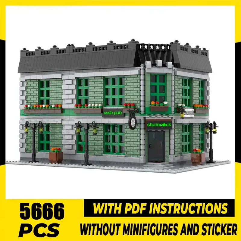 Moc Building Blocks Clover Architecture Model Technology City Street View Model Brick DIY Assembly Construction Toy Holiday Gift
Moc Building Blocks Clover Architecture Model Technology City Street View Model Brick DIY Assembly Construction Toy Holiday Gift
