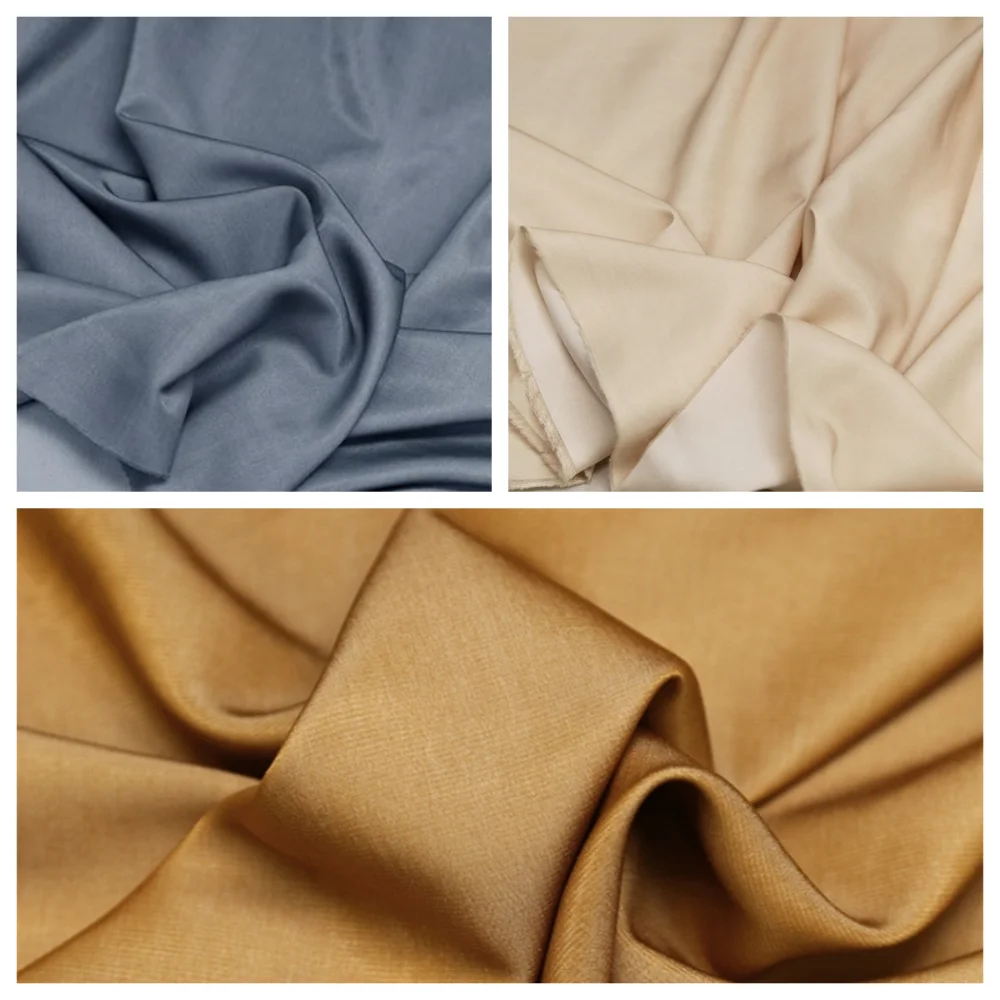 Super Soft Two Tone Satin Fabric for Soft Glossy Wide Leg for Pants Dress Set Fashion Clothing Designer Diy Sewing Per Meter
Super Soft Two Tone Satin Fabric for Soft Glossy Wide Leg for Pants Dress Set Fashion Clothing Designer Diy Sewing Per Meter