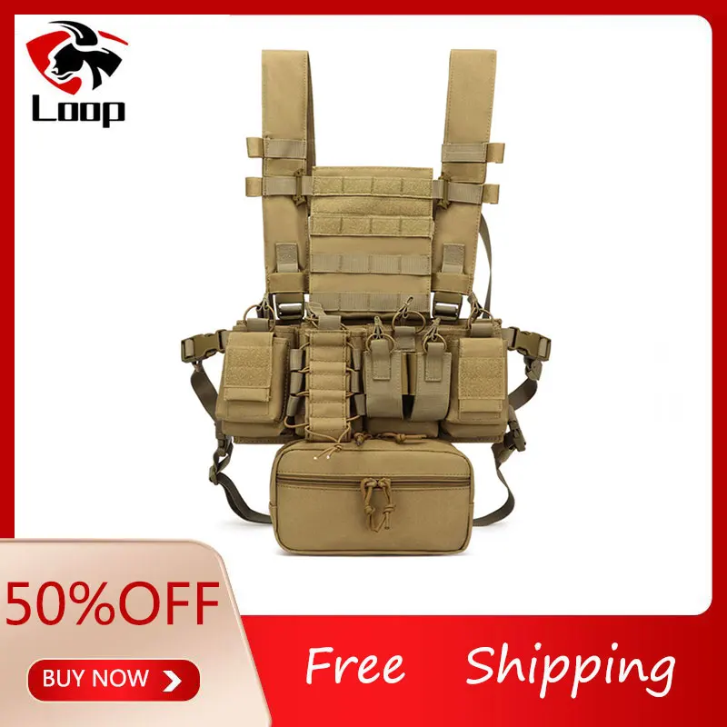 Outdoor Tactical Vest with Quick-Release Buckles, Multiple Pockets & Adjustable Straps for Hiking, Camping & Military Use
Outdoor Tactical Vest with Quick-Release Buckles, Multiple Pockets & Adjustable Straps for Hiking, Camping & Military Use