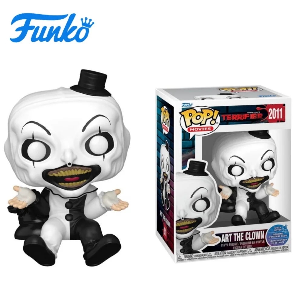 Funko Pop Movies: Soul-Stealing Clown - Clown Art (Sitting Pose) - New Year's Gift - Christmas and Birthday Gift for Relatives and Friends, Pop Culture Decoration, Comic Book Collectibles, Officially Licensed Product, Premium Collectible, Comic Book Memor
Funko Pop Movies: Soul-Stealing Clown - Clown Art (Sitting Pose) - New Year's Gift - Christmas and Birthday Gift for Relatives and Friends, Pop Culture Decoration, Comic Book Collectibles, Officially Licensed Product, Premium Collectible, Comic Book Memor