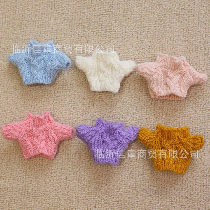 Labubu Doll Clothes Color Sweater Top 17cm Plush Doll Clothes Accessories Labubu I II Idol Doll Sitting Party Accessories
Labubu Doll Clothes Color Sweater Top 17cm Plush Doll Clothes Accessories Labubu I II Idol Doll Sitting Party Accessories