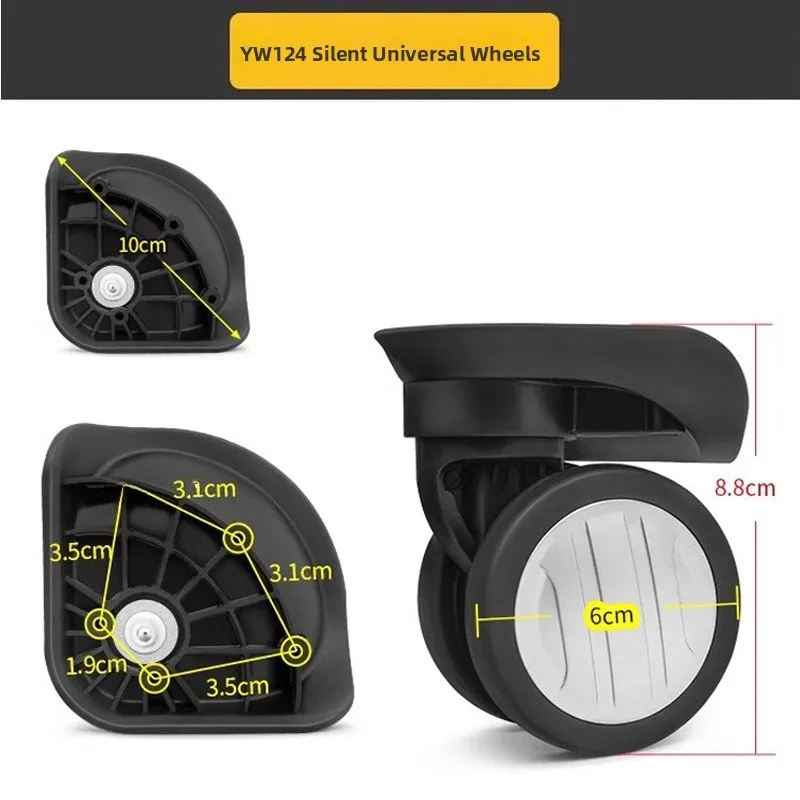 Delsey Ambassador Lage Wheel Accories Universal Wheel Travel Suitcase Parts Hardware Accories Spring 2024
Delsey Ambassador Lage Wheel Accories Universal Wheel Travel Suitcase Parts Hardware Accories Spring 2024