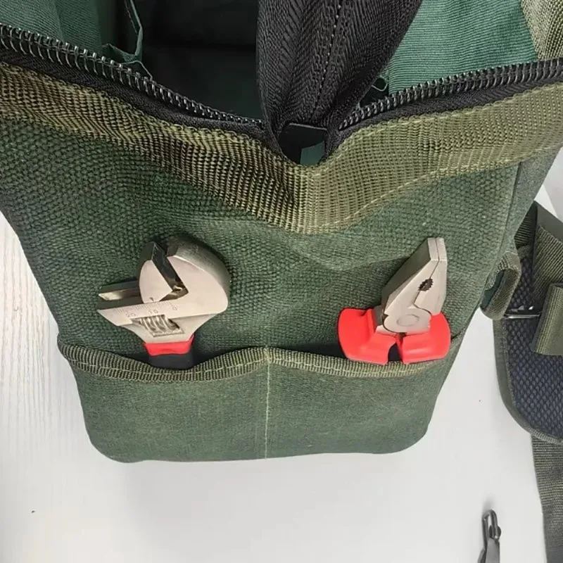 Portable Vintage Thickened Canvas Tool Bag with Shoulder Strap Organizer for Electrician Tools Work Bag Man Gift Hardware Parts
Portable Vintage Thickened Canvas Tool Bag with Shoulder Strap Organizer for Electrician Tools Work Bag Man Gift Hardware Parts