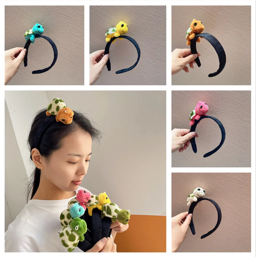 Little Cute Turtle Plush Headband Wash Makeup Beach Vacation Hair Band Cartoon Animal Autumn Spring Headdress Hair Accessories
Little Cute Turtle Plush Headband Wash Makeup Beach Vacation Hair Band Cartoon Animal Autumn Spring Headdress Hair Accessories