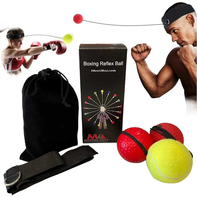 Boxing Reflex Ball Headband, Punching Ball Headband, MMA Training Equipment, Boxing Equipment, Home Workout Equipment for Men, K
Boxing Reflex Ball Headband, Punching Ball Headband, MMA Training Equipment, Boxing Equipment, Home Workout Equipment for Men, K