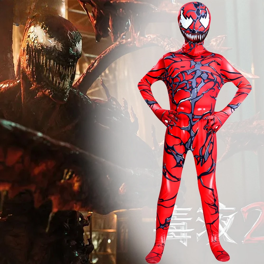 Black Venom Symbiote Bodysuit Cosplay Costume Adult Jumpsuit Carnage Tights Halloween Party Dress Up Costume Children's Clothing
Black Venom Symbiote Bodysuit Cosplay Costume Adult Jumpsuit Carnage Tights Halloween Party Dress Up Costume Children's Clothing