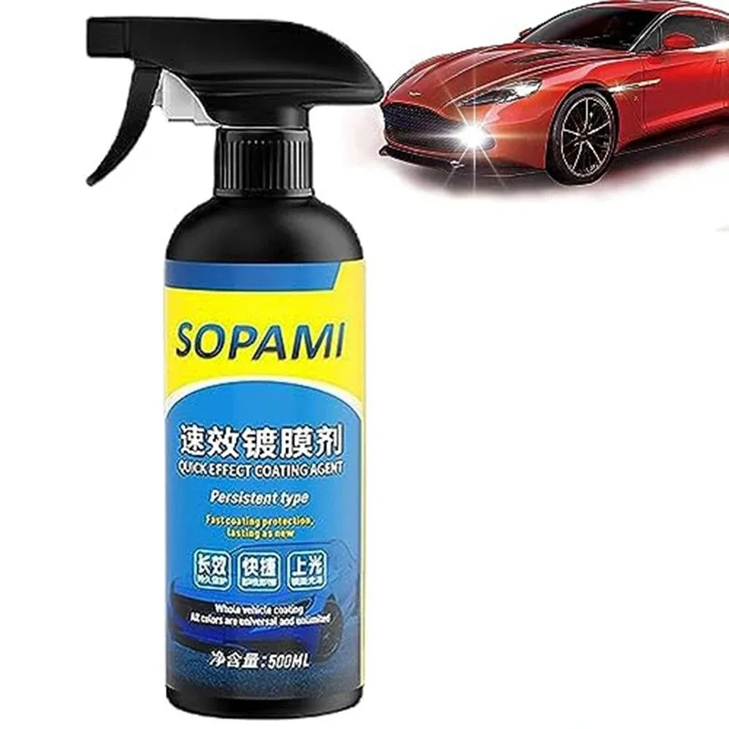 Car coating agent Quick acting car paint waxing coating solution Crystal plating spray polishing
Car coating agent Quick acting car paint waxing coating solution Crystal plating spray polishing