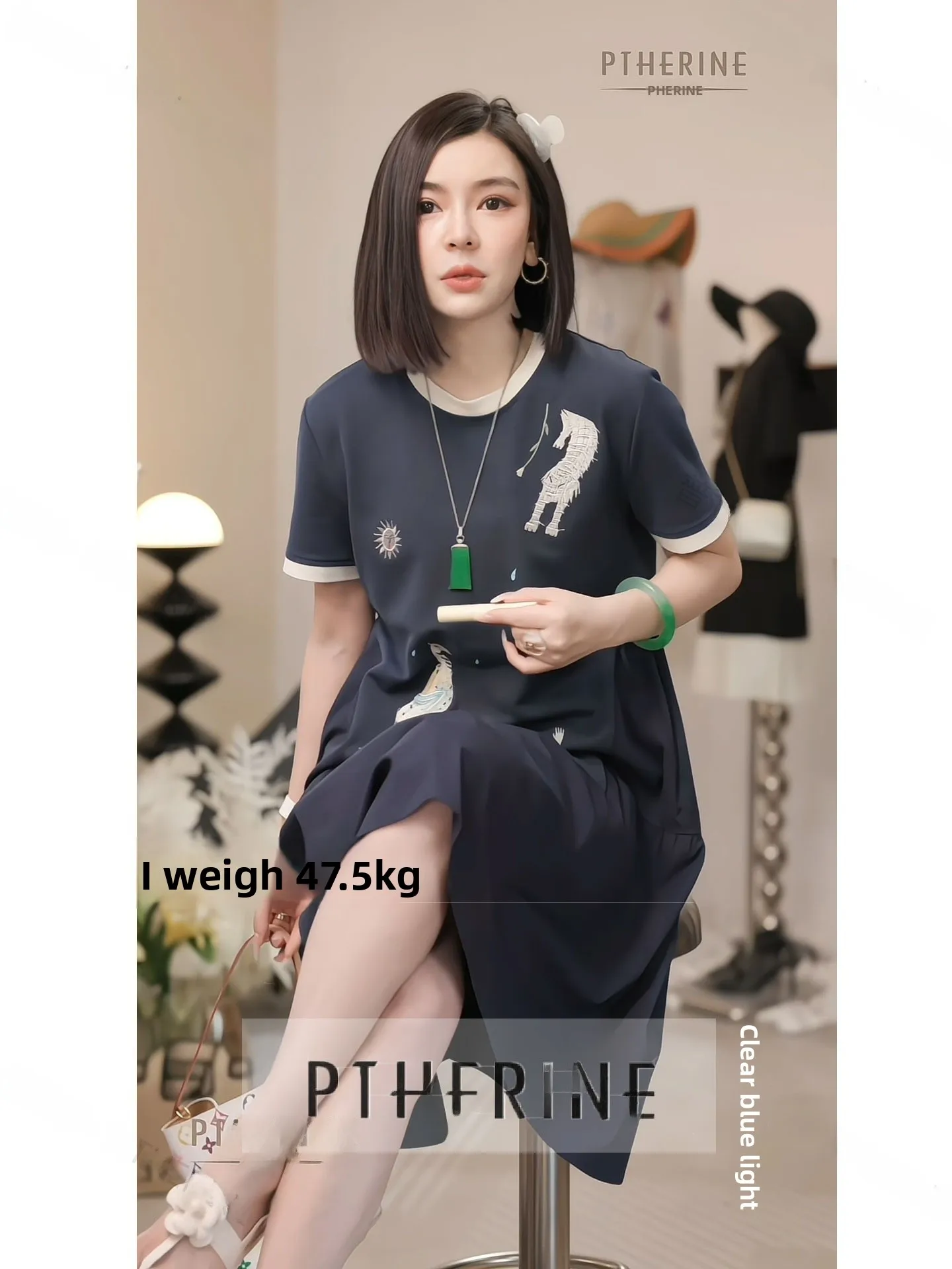 Puthere Summer Outing Paris Style Casual Embroidered Dress Cotton Short Sleeve A-Line Skirt round Neck Loose Fit Women's Dress
Puthere Summer Outing Paris Style Casual Embroidered Dress Cotton Short Sleeve A-Line Skirt round Neck Loose Fit Women's Dress