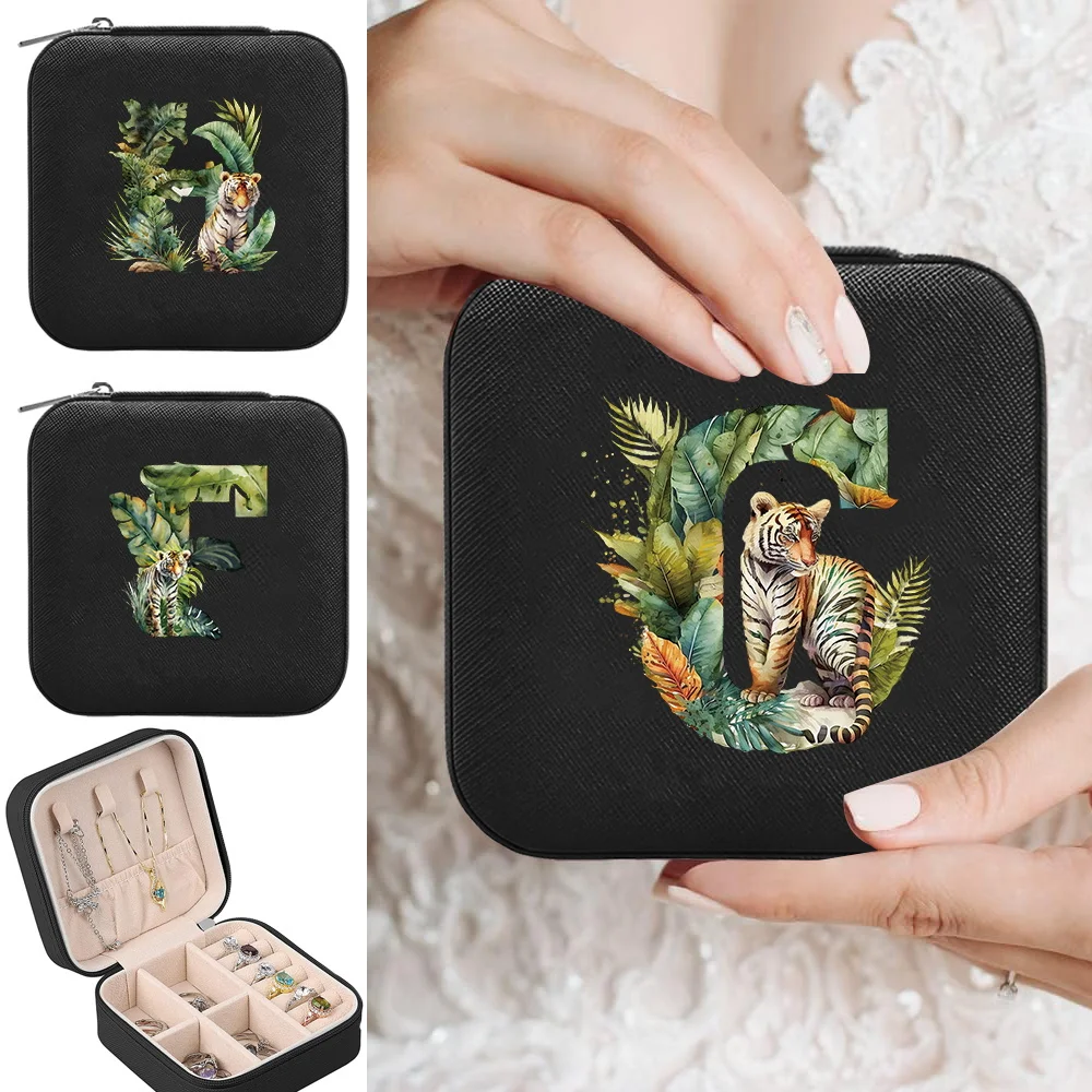 New Fashion Travel Mini Jewelry Box Portable Jungle Tiger Letter Print Waterproof Jewel Organizer Case Necklace Earrings Display
New Fashion Travel Mini Jewelry Box Portable Jungle Tiger Letter Print Waterproof Jewel Organizer Case Necklace Earrings Display