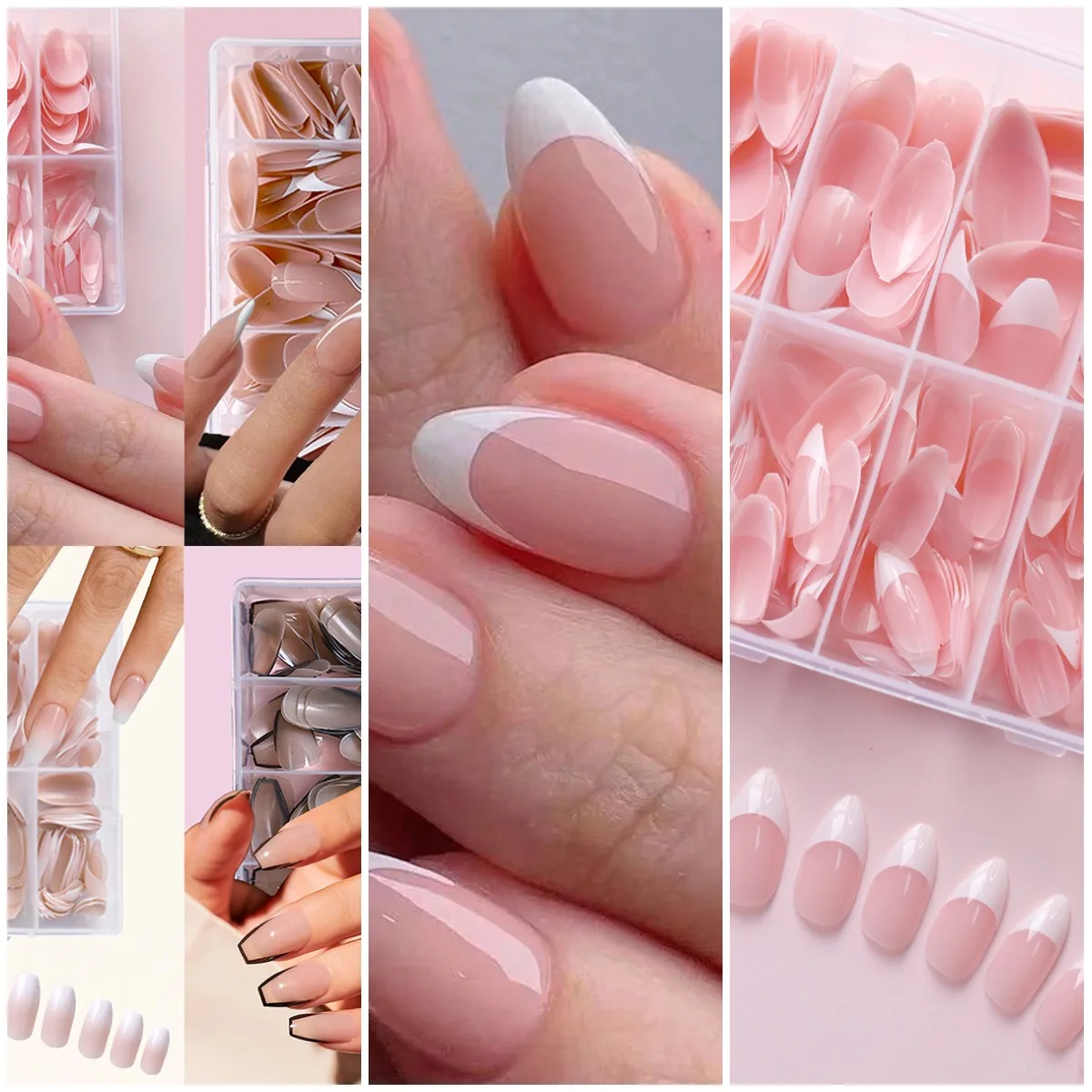 Накладные ногти Wear Nail Superior Summer: нюдово-розовые, белые, френч, 120 шт.
Накладные ногти Wear Nail Superior Summer: нюдово-розовые, белые, френч, 120 шт.