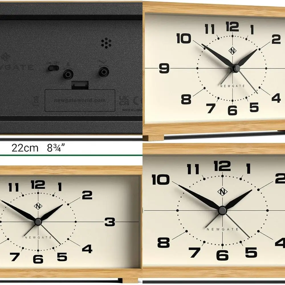 Бамбуковый прямоугольный будильник Lemur — идеально подходит для современной гостиной, спальни и офисов
Бамбуковый прямоугольный будильник Lemur — идеально подходит для современной гостиной, спальни и офисов