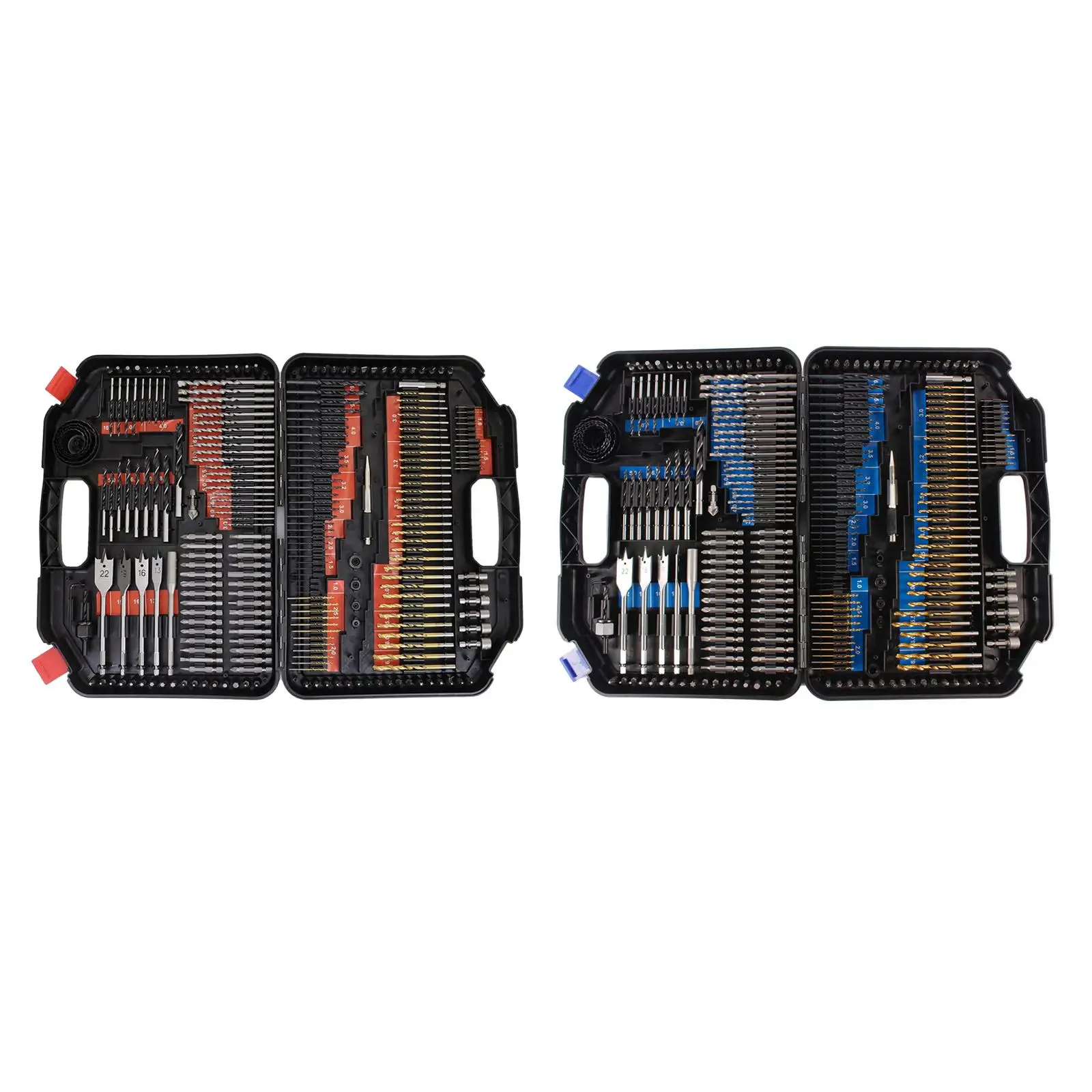246 Pieces Multipurpose Drill Bit Portable with Carrying Case High Speed Steel for Steel Sheet Metal Cement Masonry Home Repair
246 Pieces Multipurpose Drill Bit Portable with Carrying Case High Speed Steel for Steel Sheet Metal Cement Masonry Home Repair