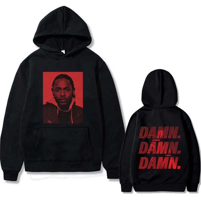 Hot Rapper Kendrick Lamar DAMN Double Sided Print Hoodie Men Women Fashion Hip Hop Hooded Tracksuit Male Retro Oversized Hoodies
Hot Rapper Kendrick Lamar DAMN Double Sided Print Hoodie Men Women Fashion Hip Hop Hooded Tracksuit Male Retro Oversized Hoodies