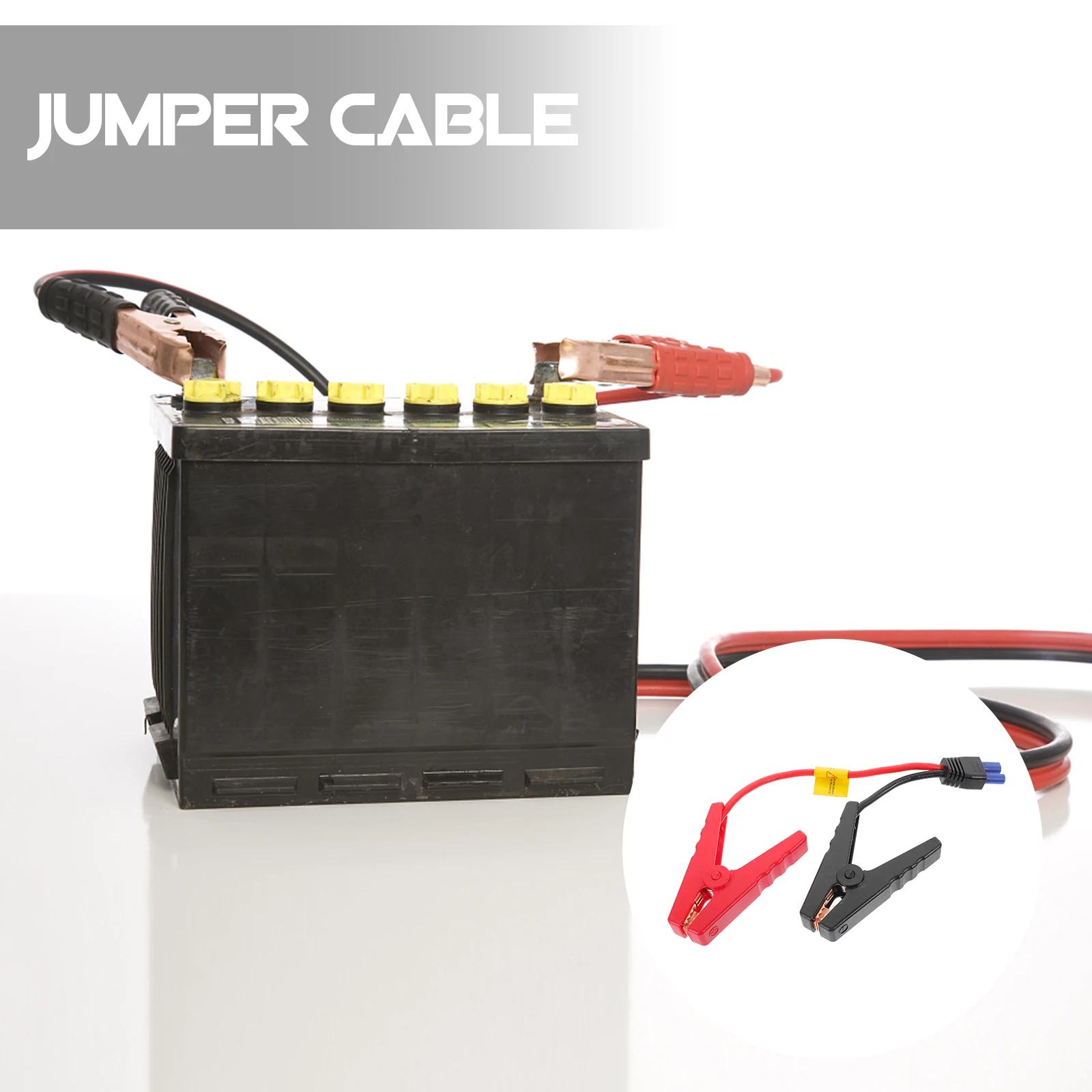 Universal Car Jump Starter Booster Jumper Cables Alligator Clips Emergency Connector Protection Overcurrent Overvoltage
Universal Car Jump Starter Booster Jumper Cables Alligator Clips Emergency Connector Protection Overcurrent Overvoltage