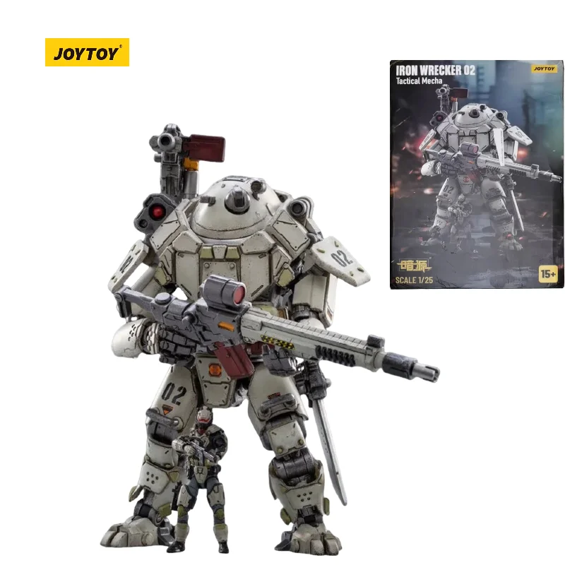 In Stock 1:25 Scale JOYTOY Iron Wrecker Series Iron Wrecker 02 Tactical Mecha JT2207 Action Figure Anime Model Toy Collection
In Stock 1:25 Scale JOYTOY Iron Wrecker Series Iron Wrecker 02 Tactical Mecha JT2207 Action Figure Anime Model Toy Collection