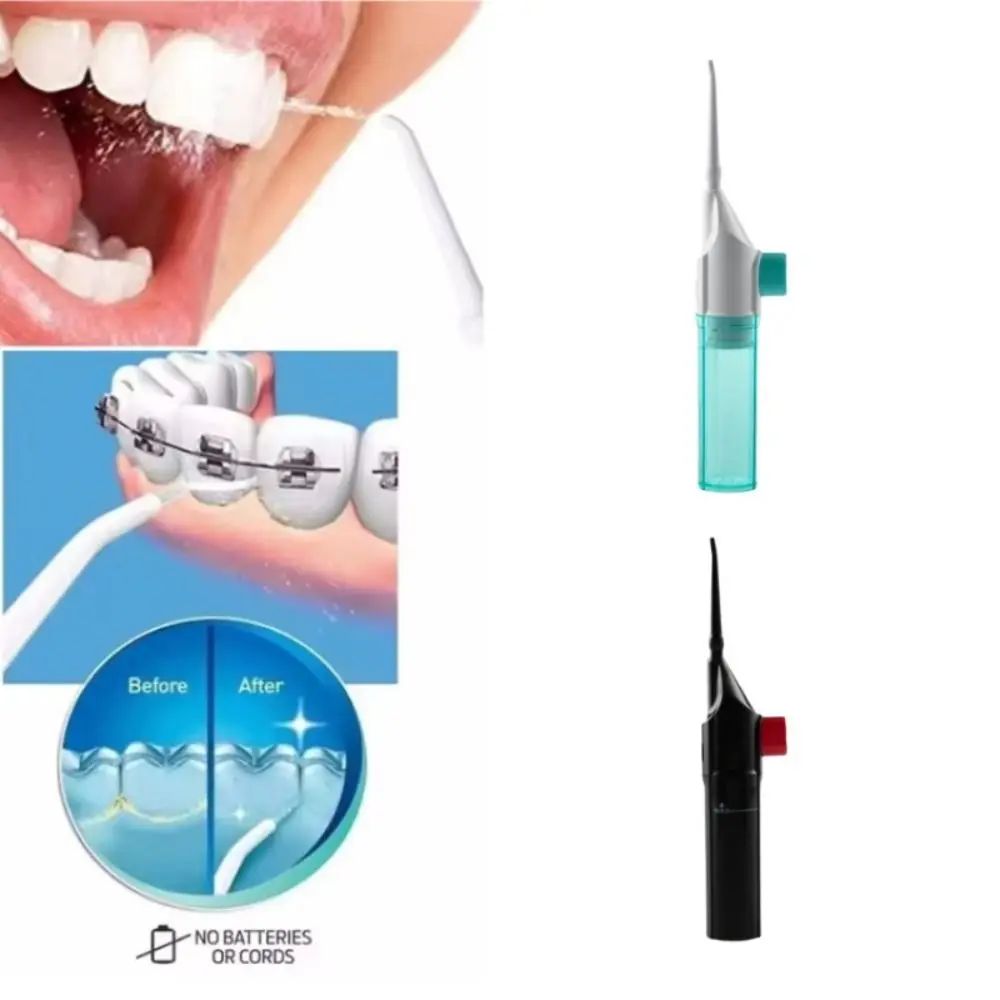 Portable High Pressure Oral Irrigator Manual Toothpick Style Water Flosser Teeth Care Deep Cleaning Teeth Cleaner Household Use
Portable High Pressure Oral Irrigator Manual Toothpick Style Water Flosser Teeth Care Deep Cleaning Teeth Cleaner Household Use