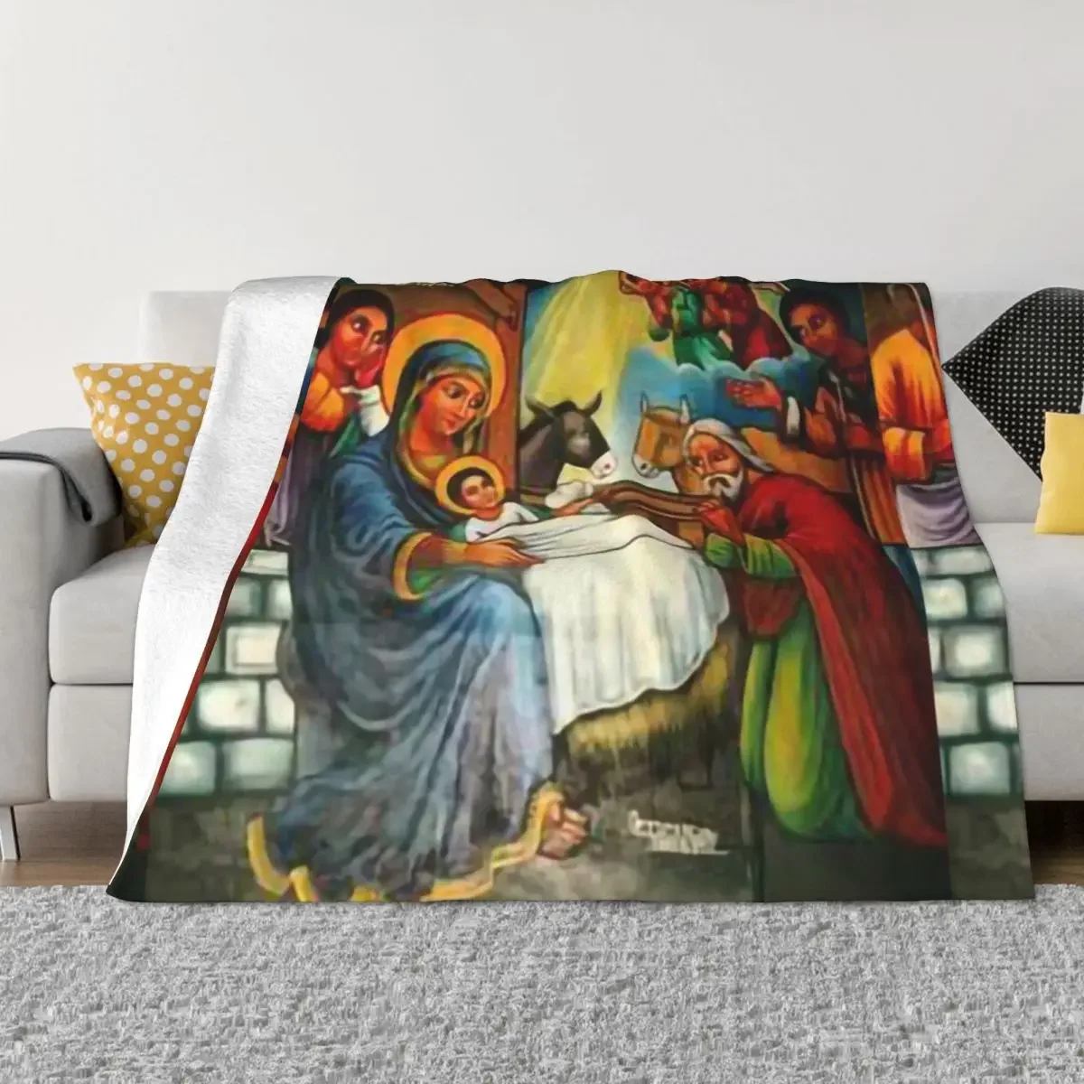 Ethiopian Painting Art Blankets Fleece Print Portable Ultra-Soft Throw Blanket for Home Car Rug Piece Comfortable Cozy
Ethiopian Painting Art Blankets Fleece Print Portable Ultra-Soft Throw Blanket for Home Car Rug Piece Comfortable Cozy