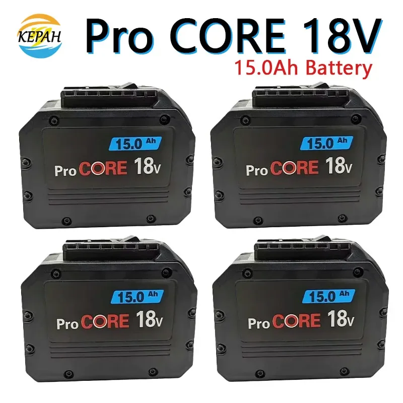 15.0Ah ProCORE Battery Replacement, Suitable for 18V Bosch tool battery BAT618 GBA18V BAT609 21700 High-power 10C BOSCH battery
15.0Ah ProCORE Battery Replacement, Suitable for 18V Bosch tool battery BAT618 GBA18V BAT609 21700 High-power 10C BOSCH battery