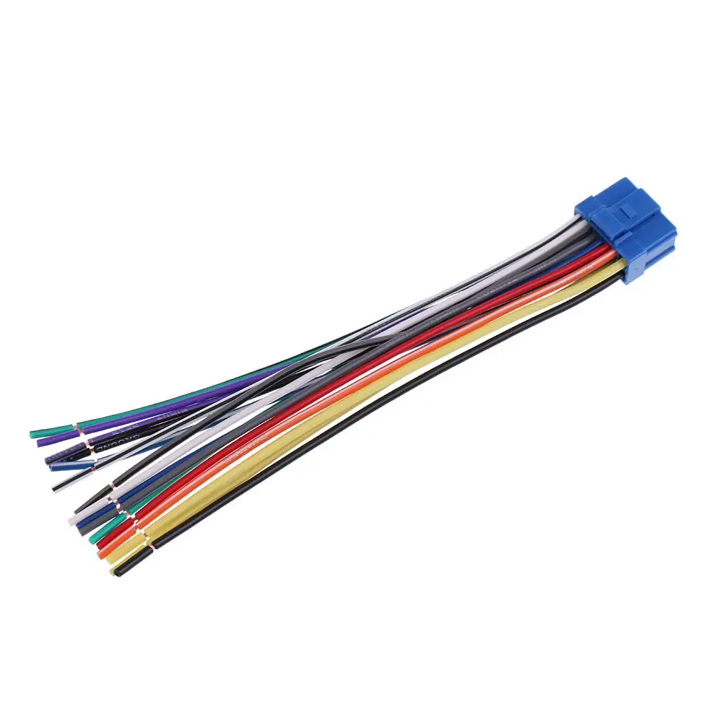 Blue Radio Wire Harness 16 Pin Connector Car Audio Video Installation Product for Pioneer AVIC-N3
Blue Radio Wire Harness 16 Pin Connector Car Audio Video Installation Product for Pioneer AVIC-N3