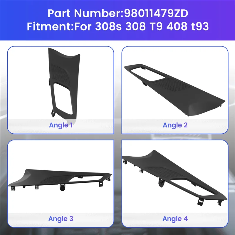 GIGI For 308S New 308 T9 New 408 T93 Door Interior Trim Panel Handle Trim Cover Controller Trim Cover 98011479ZD
GIGI For 308S New 308 T9 New 408 T93 Door Interior Trim Panel Handle Trim Cover Controller Trim Cover 98011479ZD