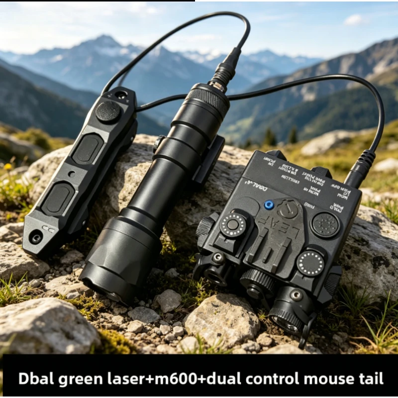 2026 NEW Multifunctional DBAL-A2 PEQ15 Laser Sight Red Green Dot IR Light M600 Scout Lamp Fit Standard 20MM Picatinny Rail
2026 NEW Multifunctional DBAL-A2 PEQ15 Laser Sight Red Green Dot IR Light M600 Scout Lamp Fit Standard 20MM Picatinny Rail