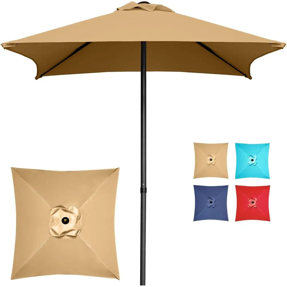 4.9ft Square Patio Umbrella - UV50+ Waterproof, Easy Setup for Outdoor Spaces
4.9ft Square Patio Umbrella - UV50+ Waterproof, Easy Setup for Outdoor Spaces