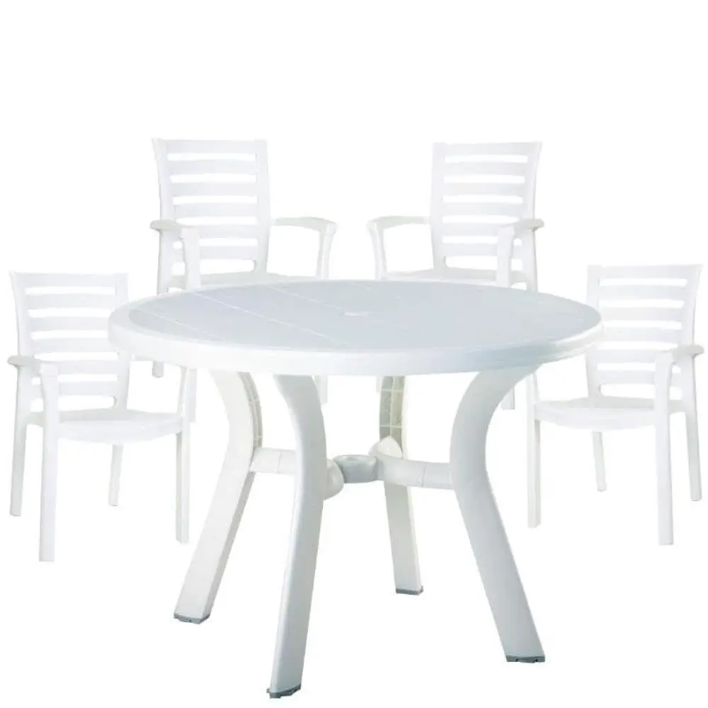 Square Patio Dining Set 4 Seat UV Resin Table Chairs Outdoor Garden Customized
Square Patio Dining Set 4 Seat UV Resin Table Chairs Outdoor Garden Customized