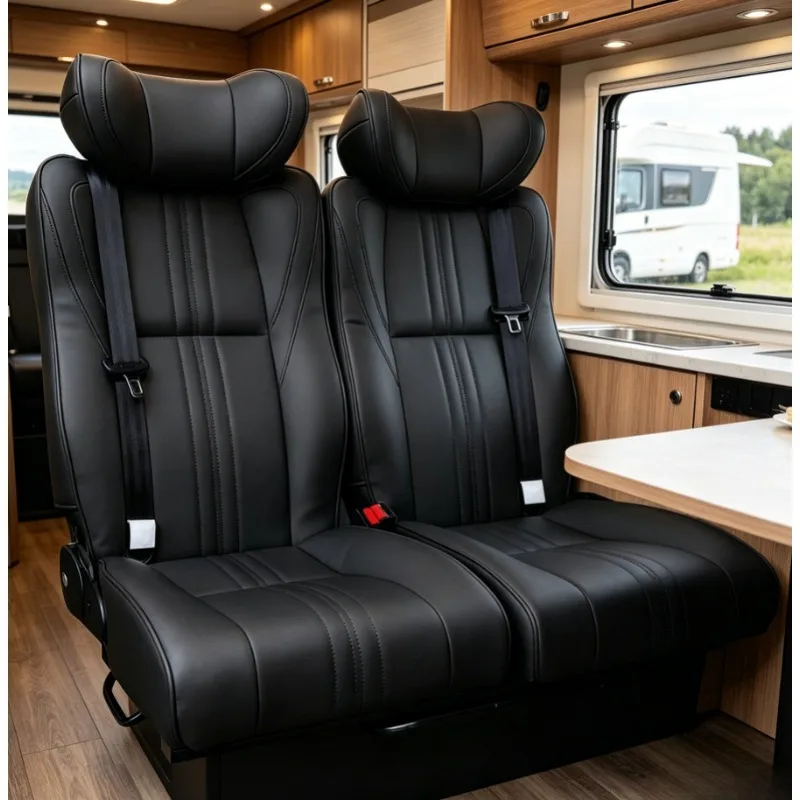 Camper Van Seat Bed Swivel Adjustable Split Design Backrest Lay Flat to Bed Fabric Pvc Custom Width Color for Van Conversion
Camper Van Seat Bed Swivel Adjustable Split Design Backrest Lay Flat to Bed Fabric Pvc Custom Width Color for Van Conversion