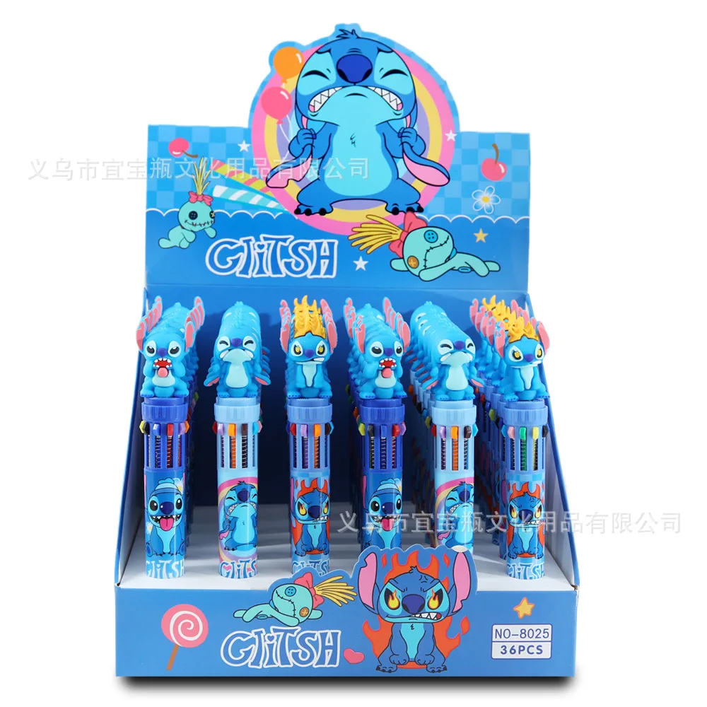 12/36pcs for Stitch Doll 10 Colors Ballpoint Pen Lilo & Stitch Cute Gel Pen Student Supplies Tools Stationery
12/36pcs for Stitch Doll 10 Colors Ballpoint Pen Lilo & Stitch Cute Gel Pen Student Supplies Tools Stationery
