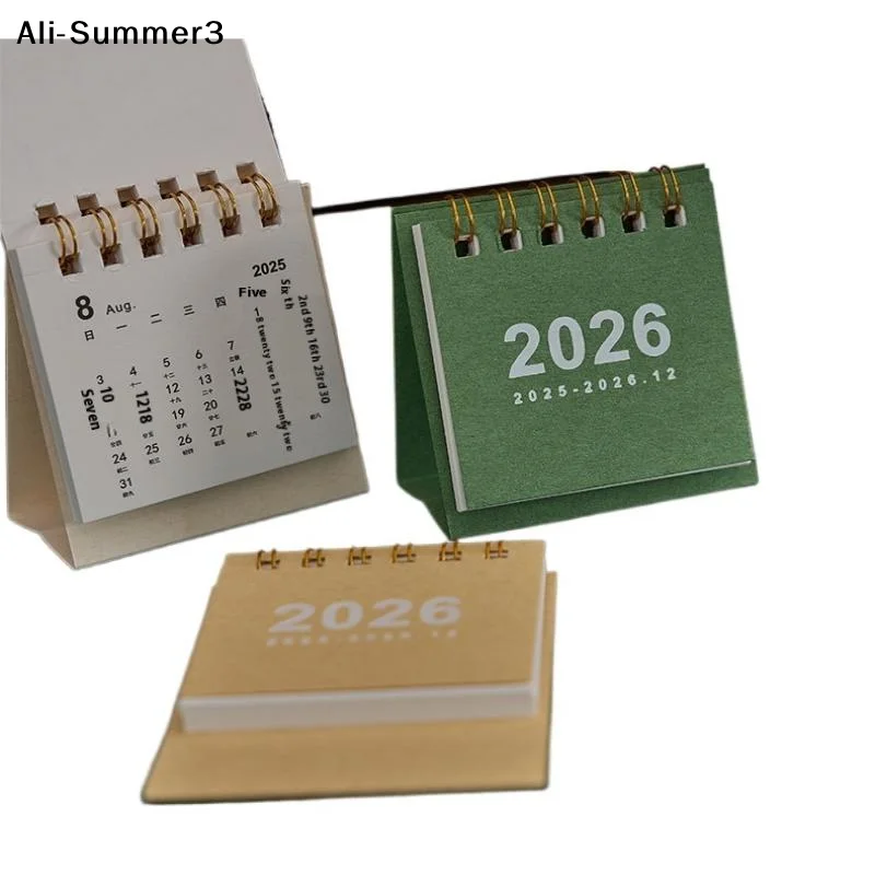 1 шт. настольный календарь на 2026 мини-бумажный флип-еженедельный календарь креативный катушечный календарь-планировщик для ежедневного планирования расписания
1 шт. настольный календарь на 2026 мини-бумажный флип-еженедельный календарь креативный катушечный календарь-планировщик для ежедневного планирования расписания