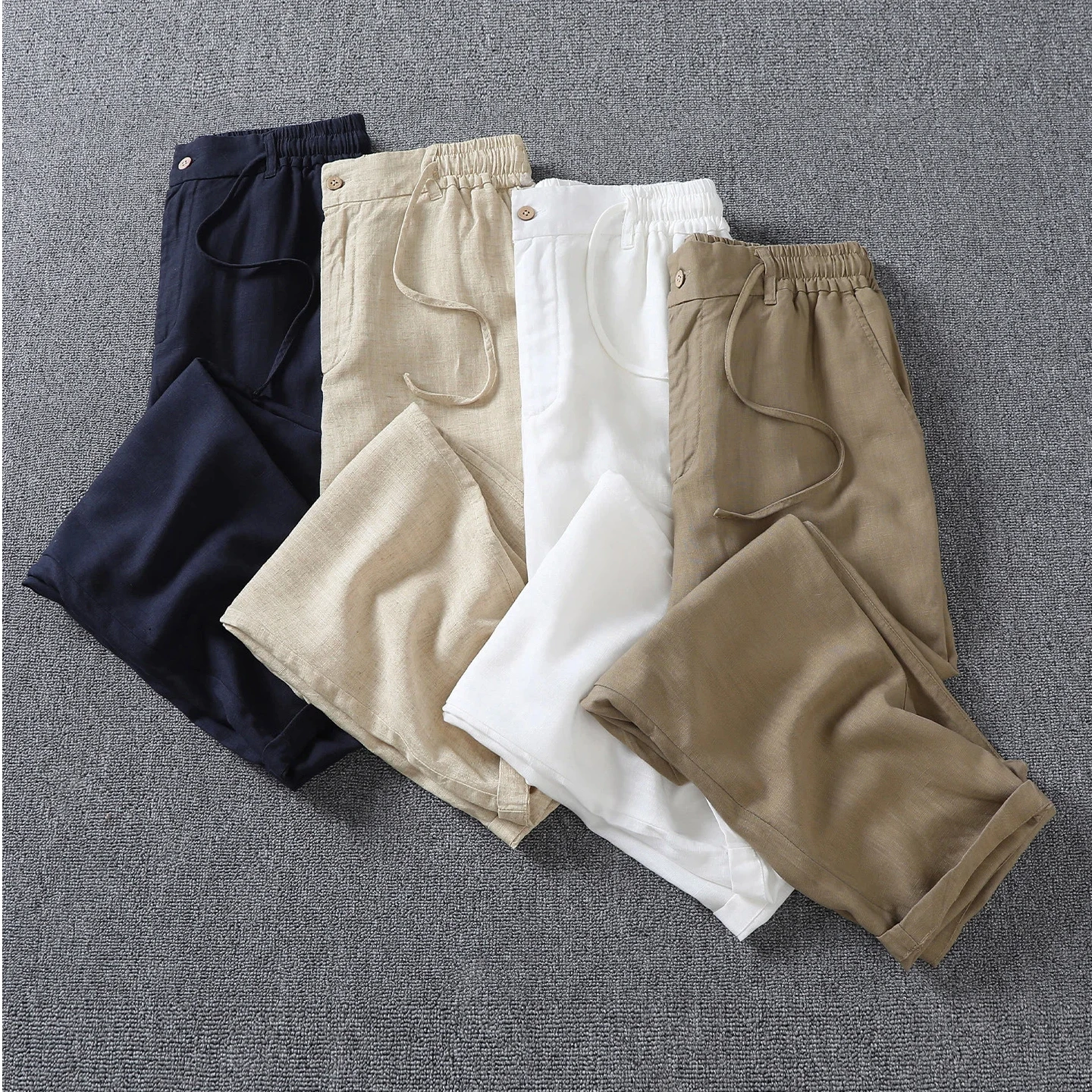 Men Wide Leg Straight Casual Long Pants Lyocell Linen Fabric Soft Breathable Trendy Versatile Trousers
Men Wide Leg Straight Casual Long Pants Lyocell Linen Fabric Soft Breathable Trendy Versatile Trousers