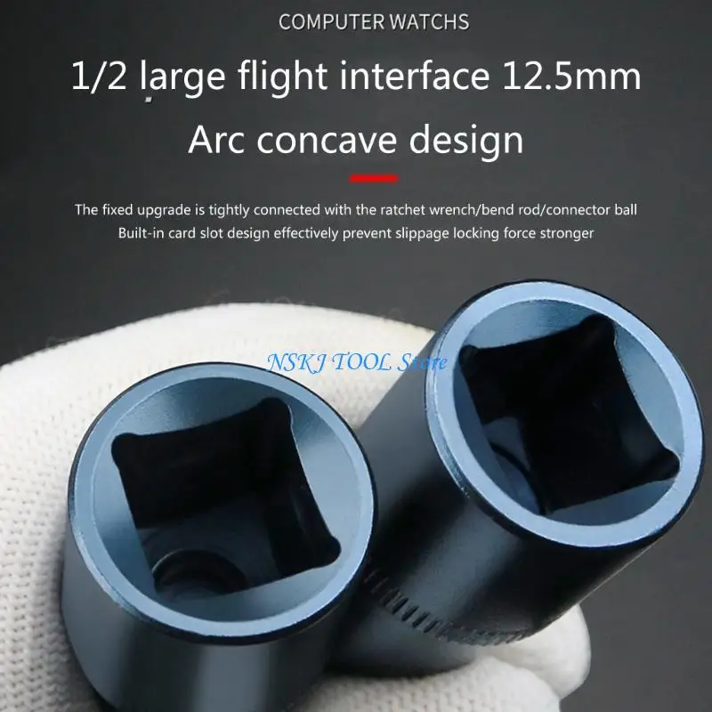 L8RC T30 T40 T45 T50 T55 T60 T70 Torx Socket Adapter Tool For Ratchet Wrench
L8RC T30 T40 T45 T50 T55 T60 T70 Torx Socket Adapter Tool For Ratchet Wrench
