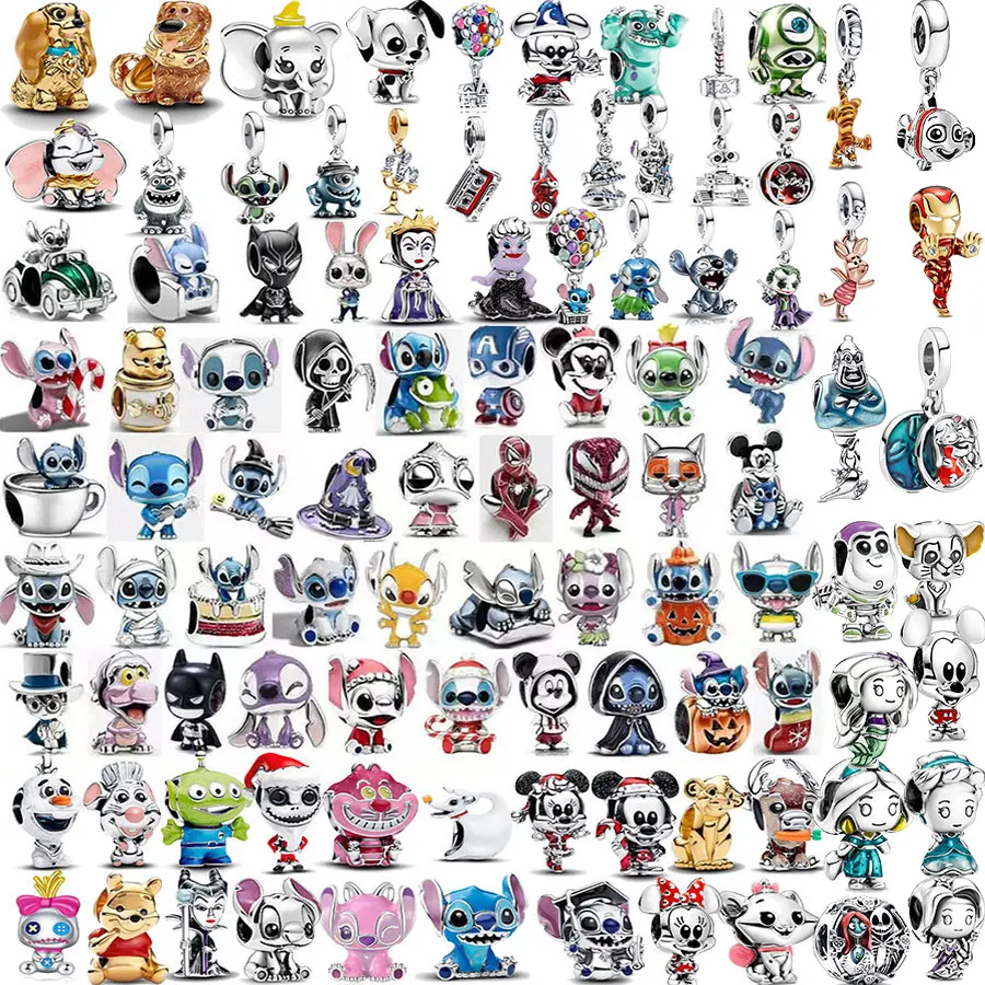 Stitch Disney Charms Silver 925 Beads Fits 3mm Bracelet Bangle Necklace For Women Pendant Luxury DIY Jewelry Making Fine Gifts
Stitch Disney Charms Silver 925 Beads Fits 3mm Bracelet Bangle Necklace For Women Pendant Luxury DIY Jewelry Making Fine Gifts