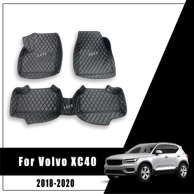3D автомобильные коврики для Volvo XC40 2018 2019 2020, автомобильные внутренние ковры, автомобильные аксессуары, водонепроницаемые коврики, товары
3D автомобильные коврики для Volvo XC40 2018 2019 2020, автомобильные внутренние ковры, автомобильные аксессуары, водонепроницаемые коврики, товары