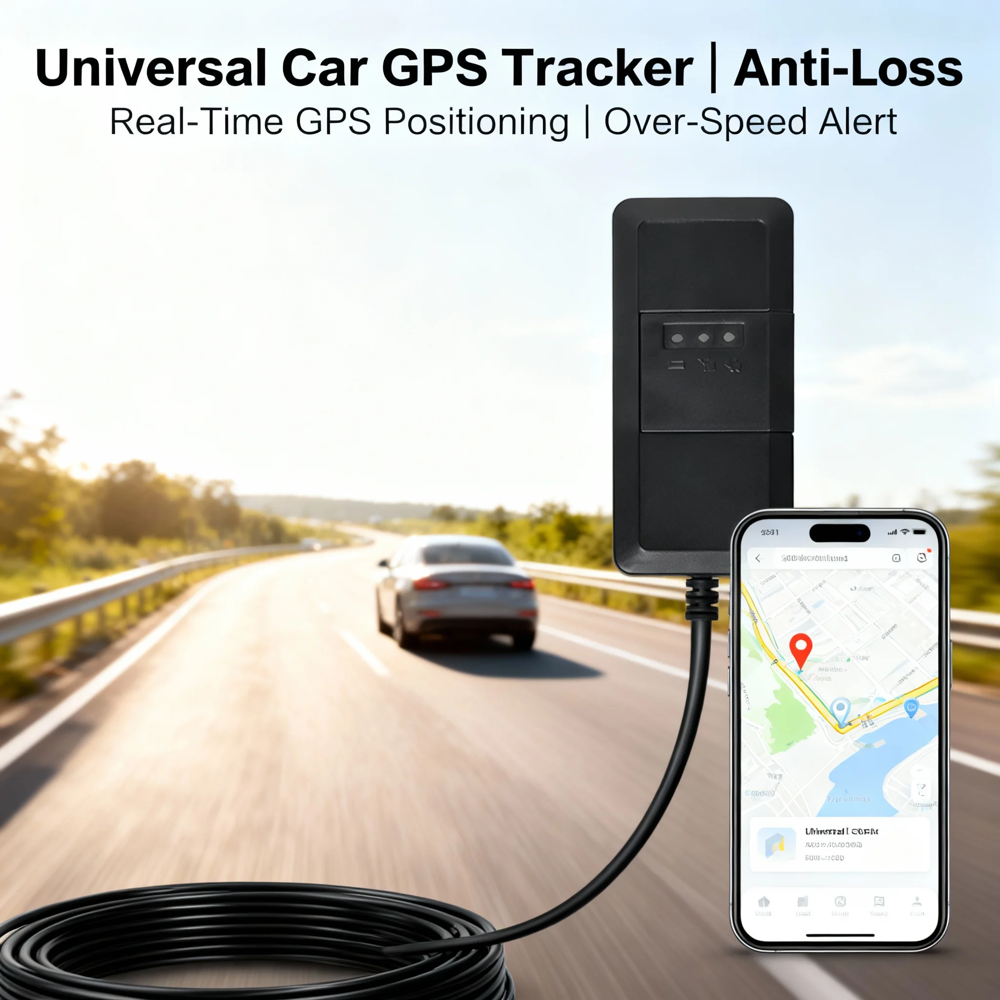 Vehicle tracker, 4G multifunctional real-time tracker, motorcycle, truck, car positioning, TK110 anti-theft tracker
Vehicle tracker, 4G multifunctional real-time tracker, motorcycle, truck, car positioning, TK110 anti-theft tracker