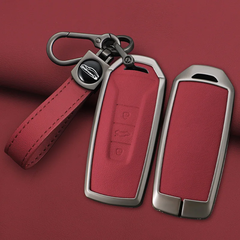 Leather Car Remote Key Case Fob Cover Holder Shell Bag For VW Volkswagen Touareg 2019 2020 2021 2022 Auto Keychain Accessories
Leather Car Remote Key Case Fob Cover Holder Shell Bag For VW Volkswagen Touareg 2019 2020 2021 2022 Auto Keychain Accessories