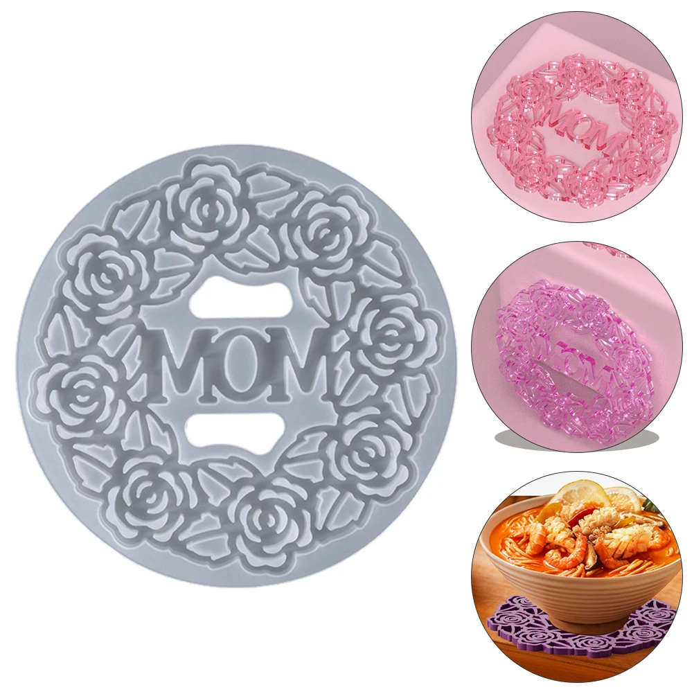 Silicone Coaster Mold Creative Shape DIY Crafts Mother's Day Coaster Epoxy Jewelry Accessories Parts Cup Mat Mold
Silicone Coaster Mold Creative Shape DIY Crafts Mother's Day Coaster Epoxy Jewelry Accessories Parts Cup Mat Mold