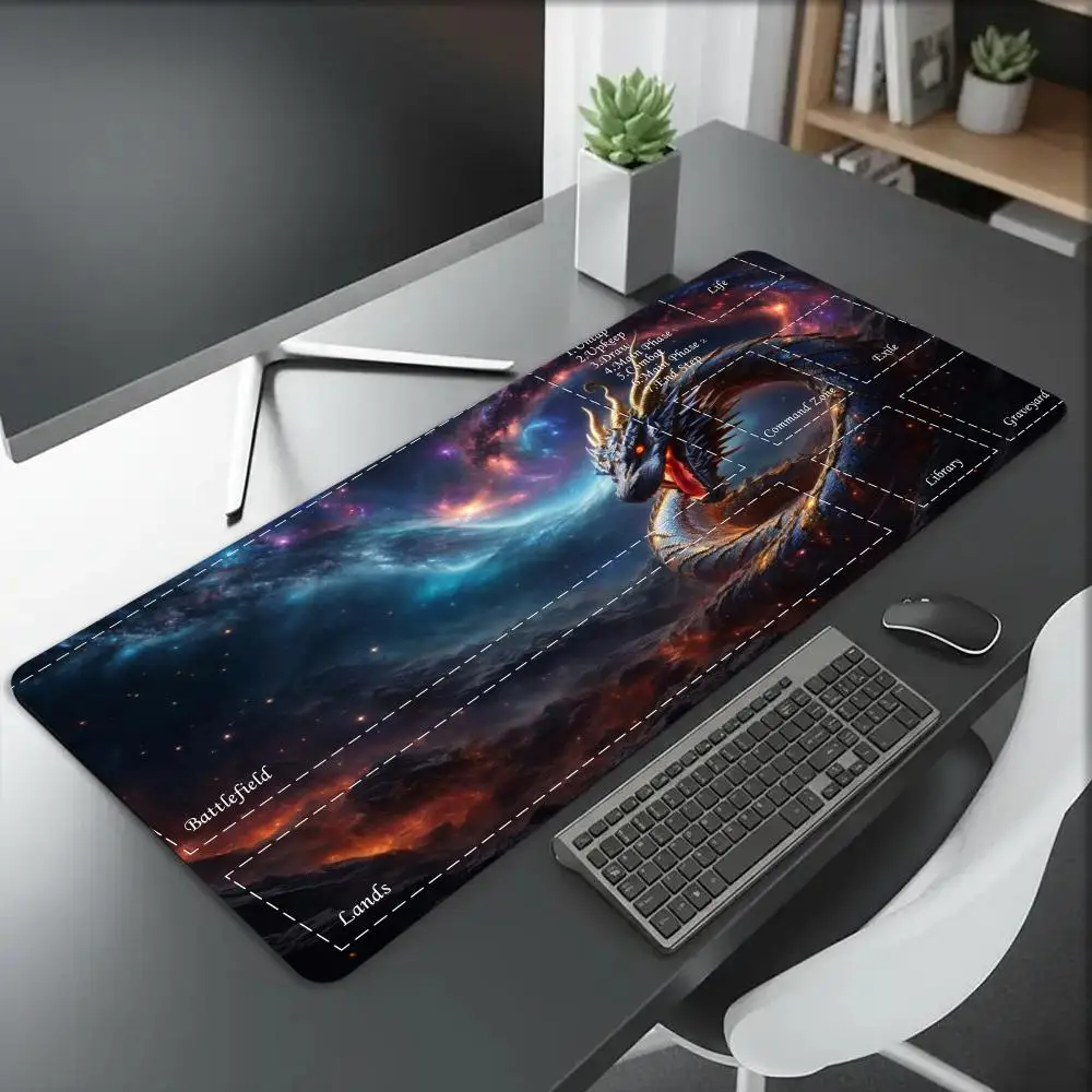 Cosmic Galaxy Dragon Magic Playmat, Rubber Anti-Slip Gaming Mat with Edge Locking for Trading Card Game & PC Accessories
Cosmic Galaxy Dragon Magic Playmat, Rubber Anti-Slip Gaming Mat with Edge Locking for Trading Card Game & PC Accessories